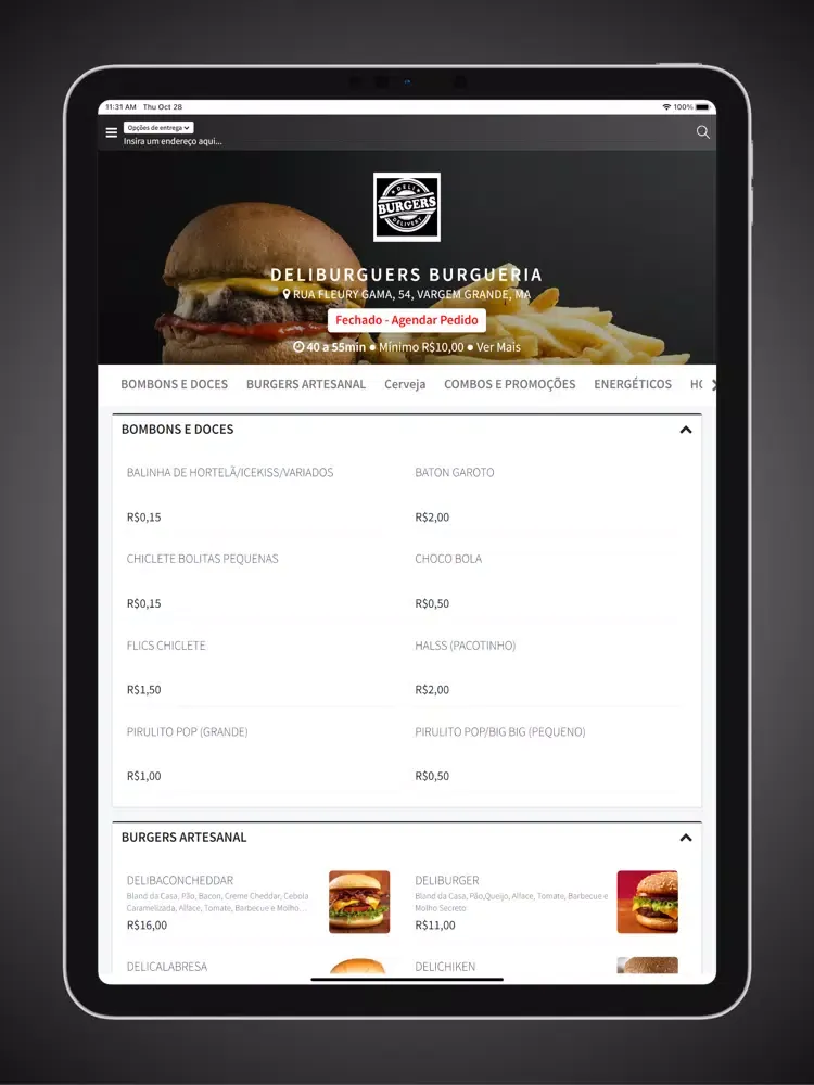 Capturas de pantalla de Deli Burgers Burgueria Vg iPad 