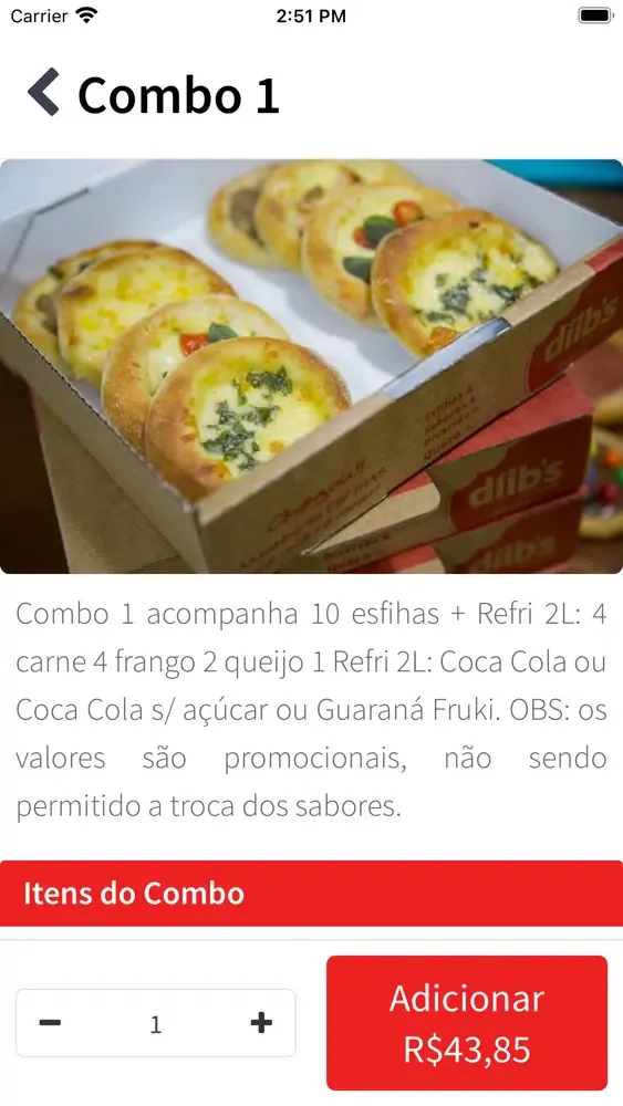 Скриншоты Diib's Esfihas