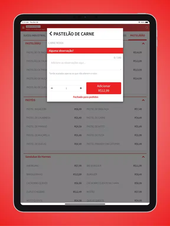 صور Hermes Pastelaria iPad 