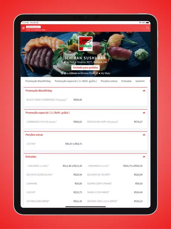 تصاویر Ichiban Sushi Bar iPad 