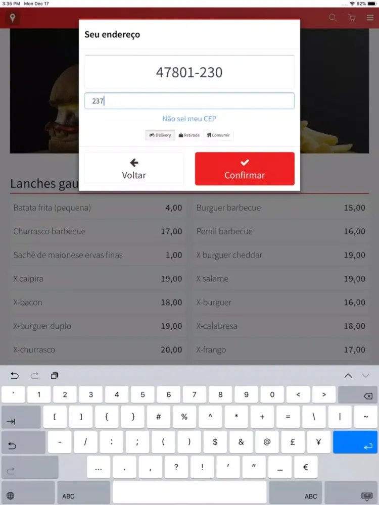 تصاویر Lanche do Gaúcho iPad 