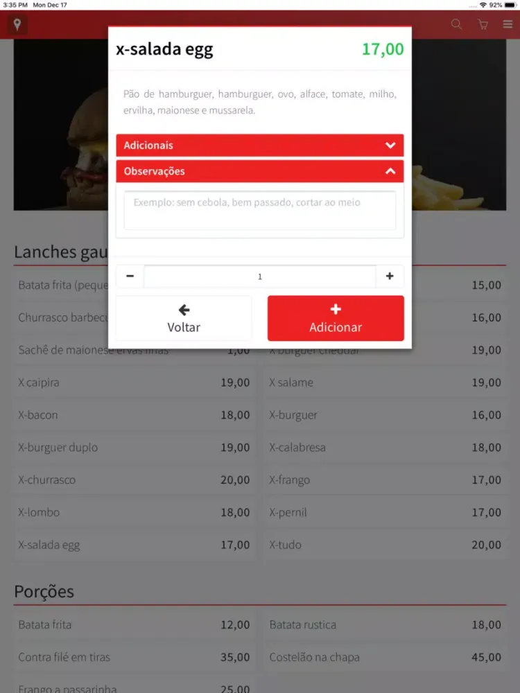 تصاویر Lanche do Gaúcho iPad 