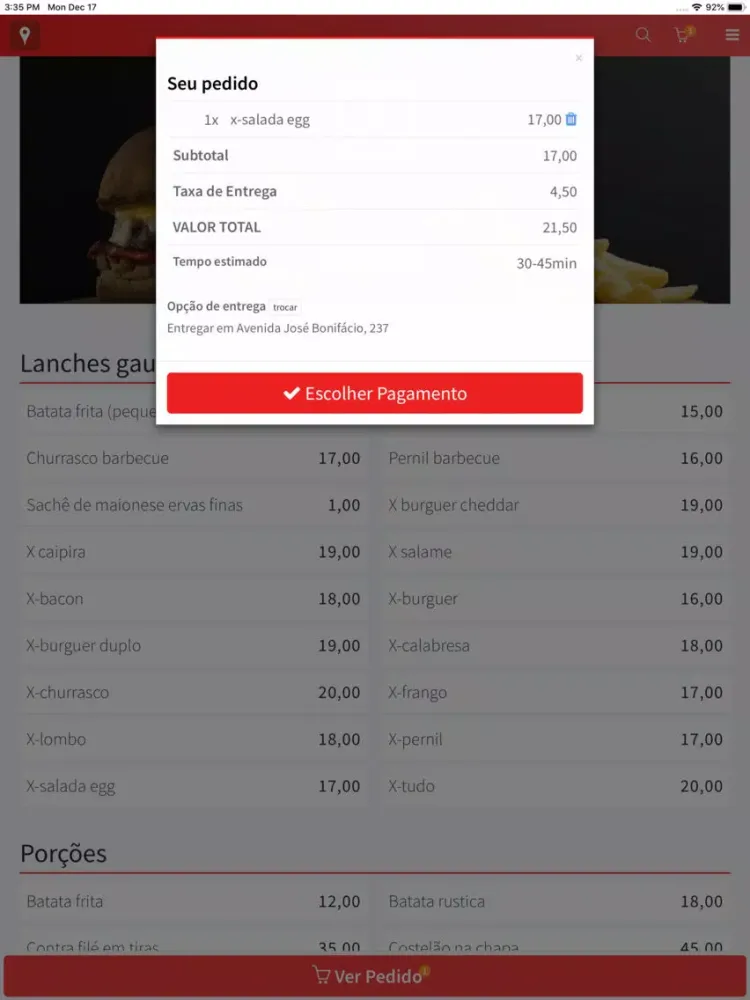 تصاویر Lanche do Gaúcho iPad 