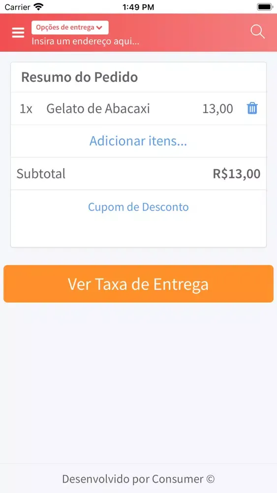 Ảnh chụp màn hình của Léia Guimarães Doceria