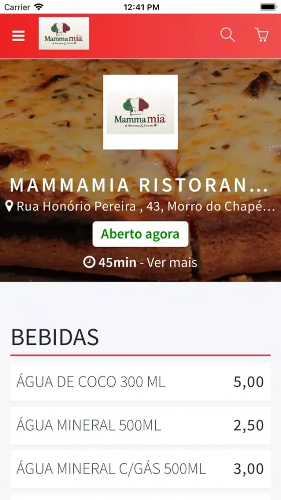 MammaMia Ristorante e Pizzeria سکرین شاٹس