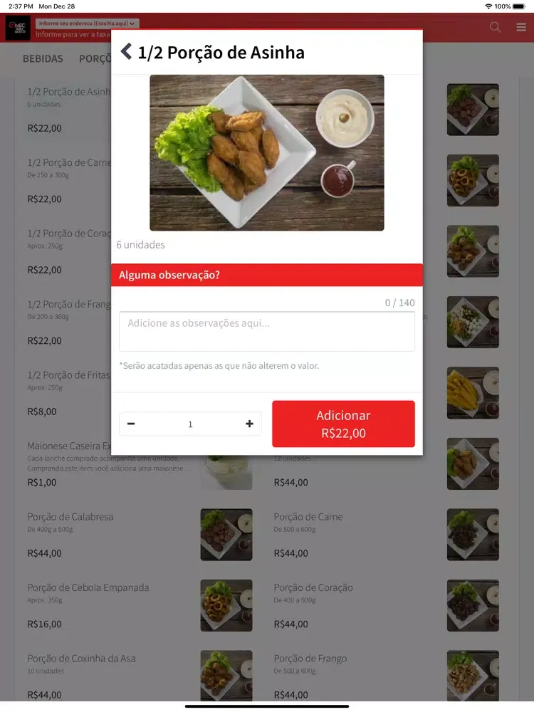 Captures d'écran de Mec Bom Gosto Delivery iPad 