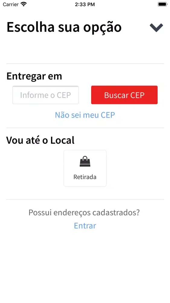 Captures d'écran de Mec Bom Gosto Delivery