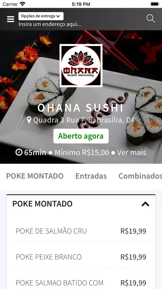 Ohana Sushi Screenshots