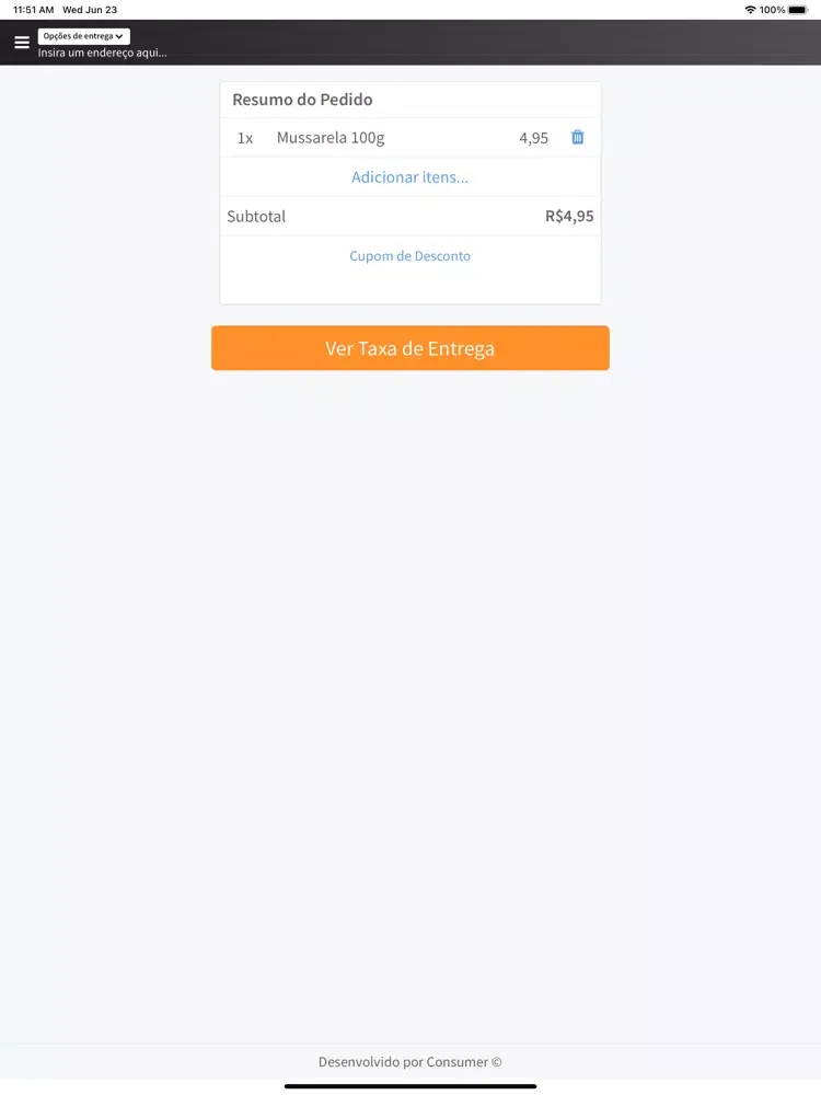Paladar Pães e Doces Delivery iPad  Ekran Görüntüleri