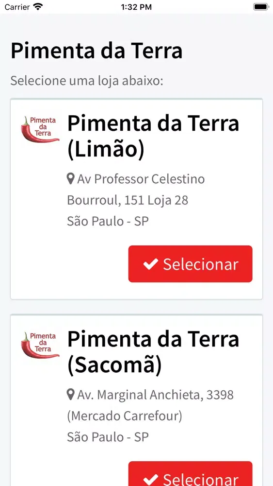 Tangkapan skrin Pimenta da Terra