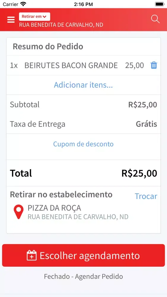 Pizza da Roça应用截图