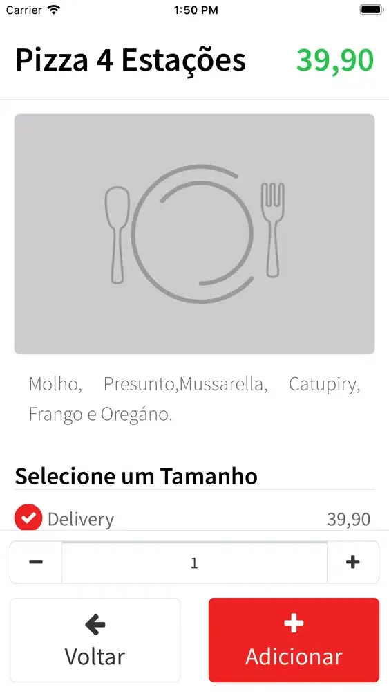 Capturas de tela do Pizzaria Bella Roma