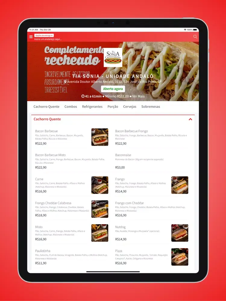 Tia Sônia - Cachorro Quente iPad 应用截图