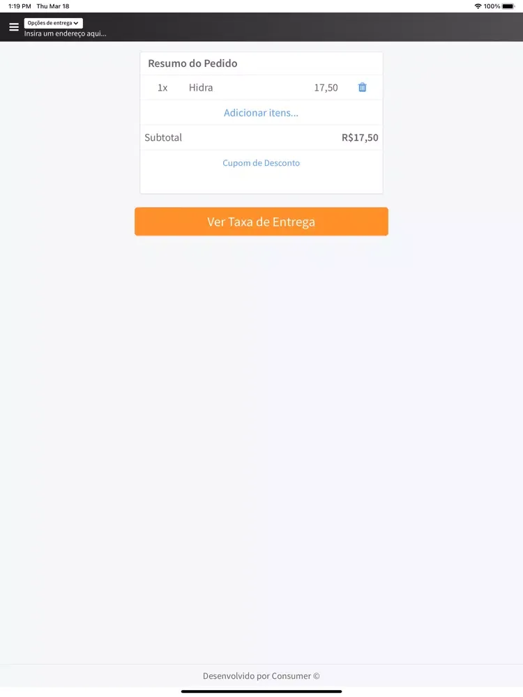 Screenshot di Top Burger Artesanal iPad 