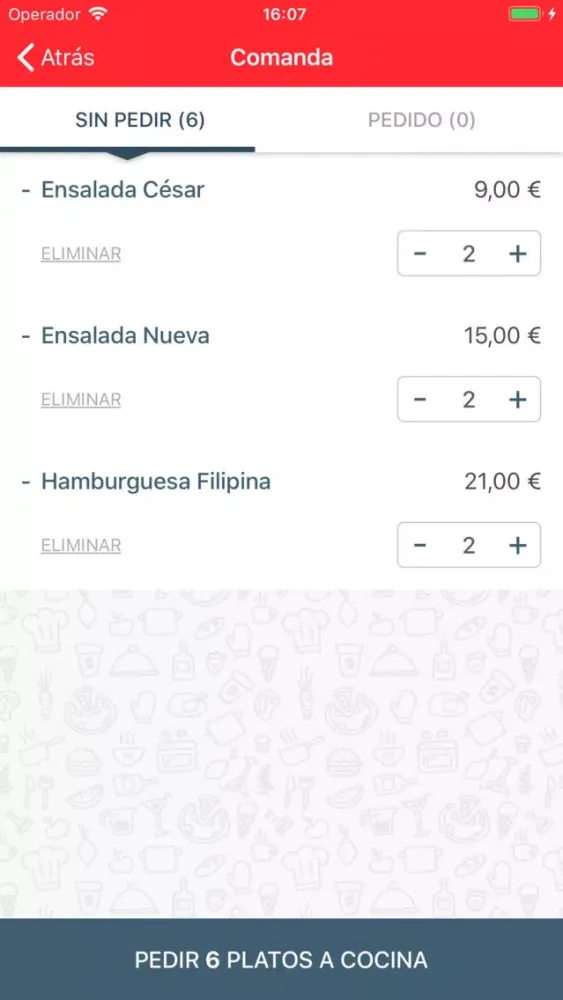 Zrzuty ekranu Redy