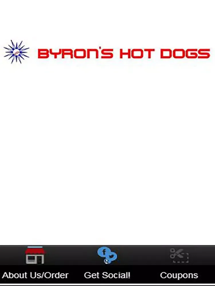 Ảnh chụp màn hình của Byron's Hot Dogs Chicago iPad 