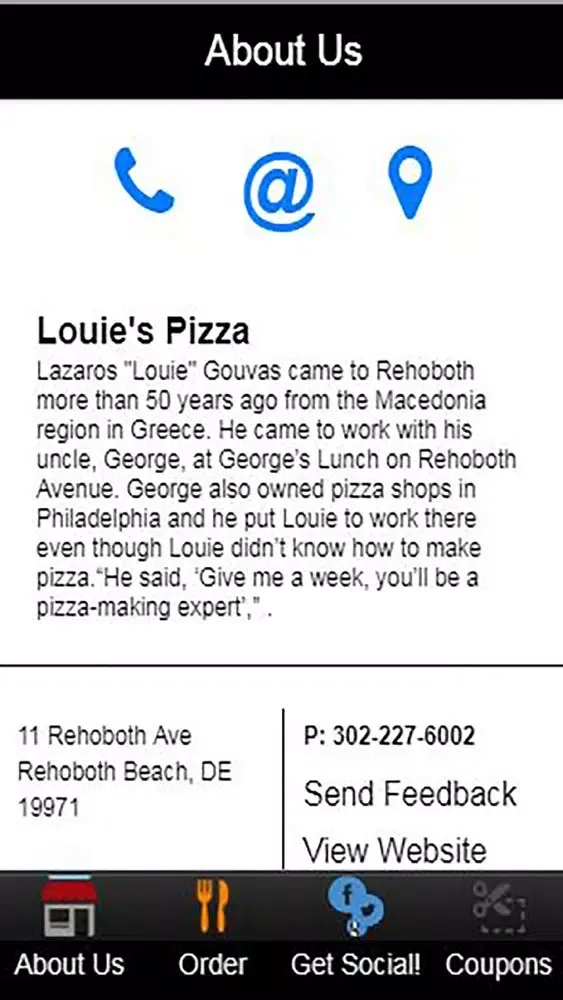 Louie's Pizza سکرین شاٹس