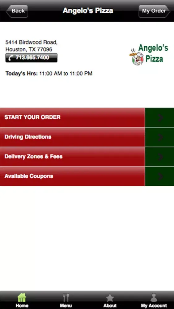 Скриншоты Angelo's Pizza Houston