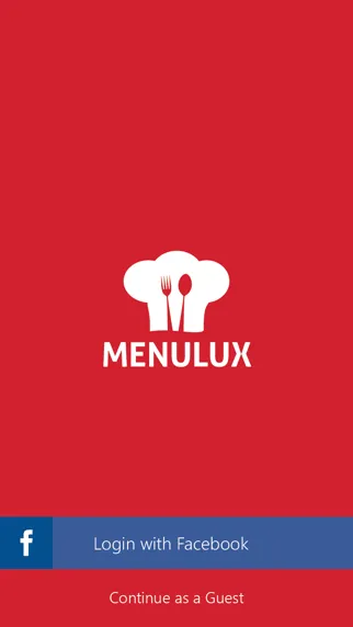 Menulux Tablet Menu Screenshots