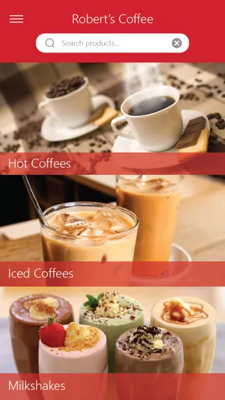 Menulux Tablet Menu Screenshots