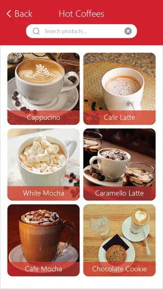 Menulux Tablet Menu Screenshots
