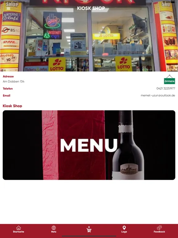 Скриншоты Kiosk Shop iPad 