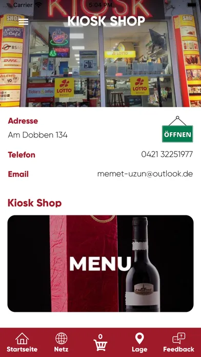 Скриншоты Kiosk Shop