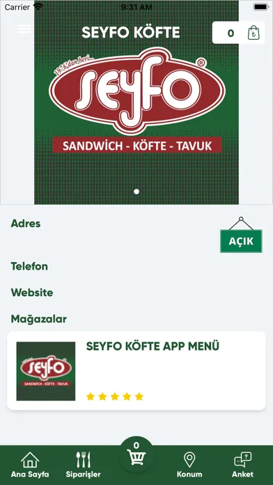 Capturas de pantalla de Seyfo Köfte