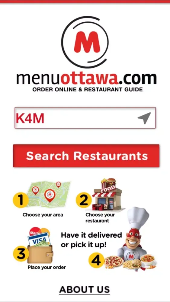 Zrzuty ekranu Menu - Order food online