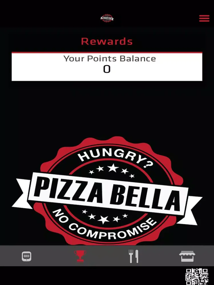 Pizza Bella Loyaltymate iPad  スクリーンショット