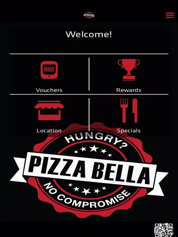 Pizza Bella Loyaltymate iPad  スクリーンショット