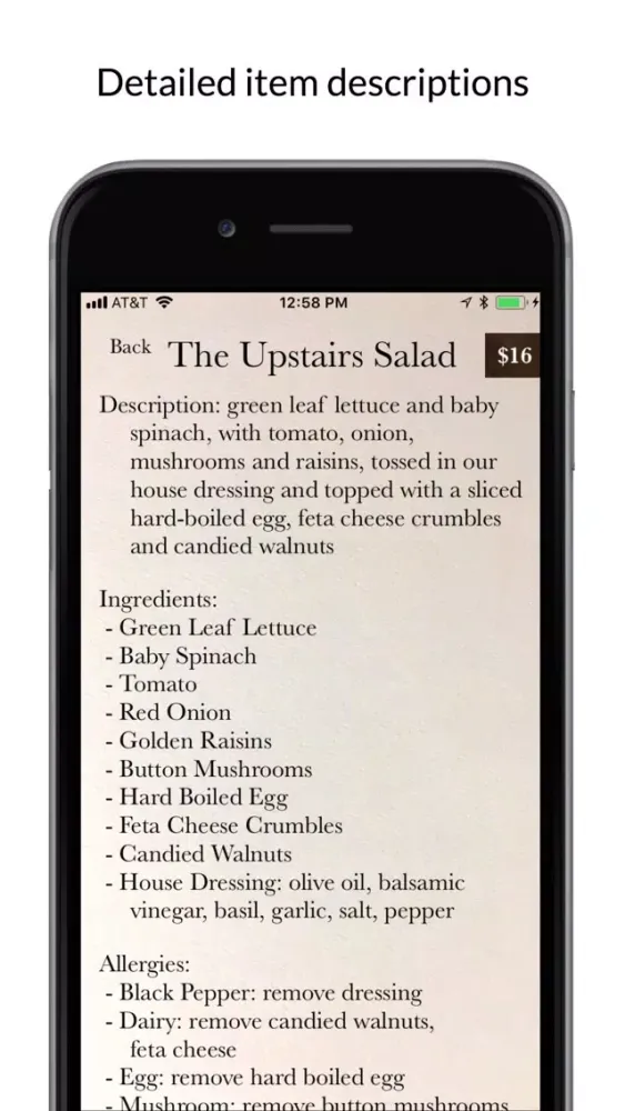 Capturas de pantalla de Menu Mod Employee