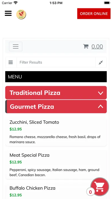 Franco's Pizza Dover应用截图