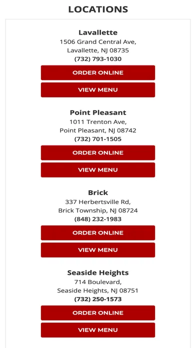 Little Mia's Pizza App স্ক্রিনশট