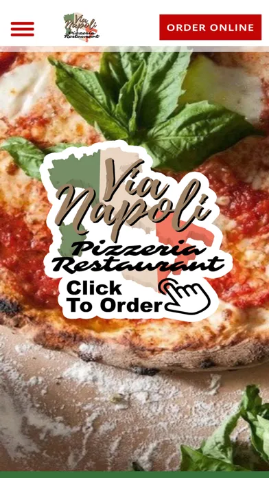 Via Napoli Pizzeria سکرین شاٹس