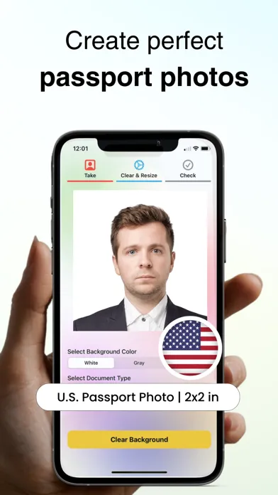 Capturas de pantalla de Passport Photo Maker Global