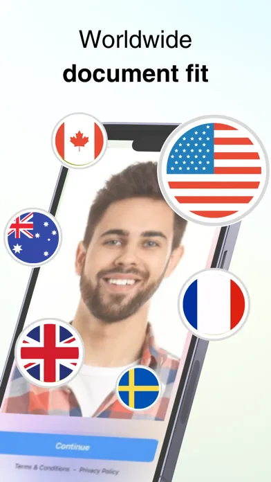 Capturas de pantalla de Passport Photo Maker Global