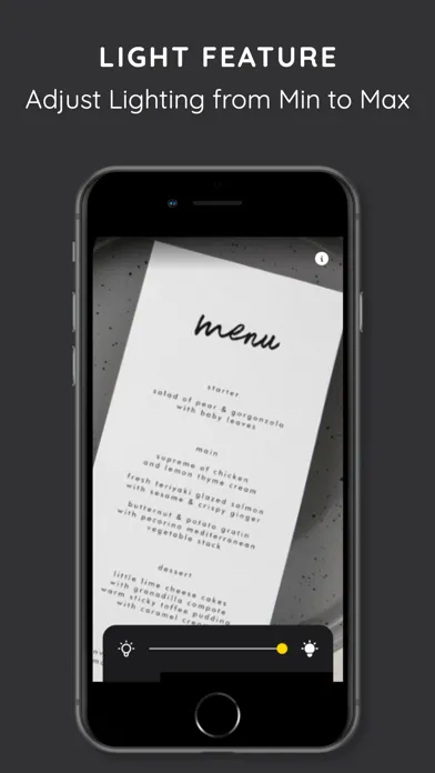 Скриншоты Menu Reader - Magnify & Flash