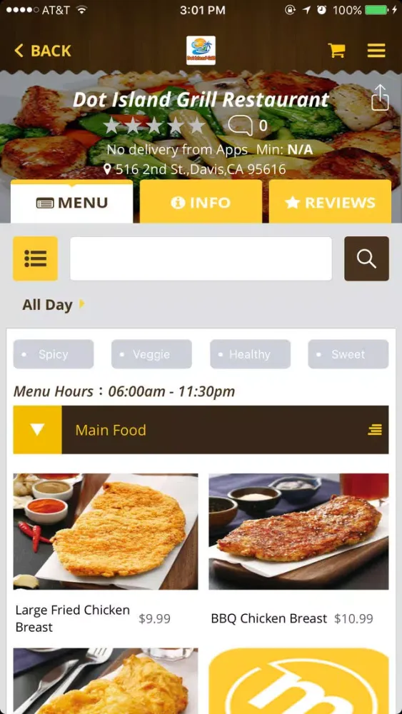 Dot Island Grill應用截圖