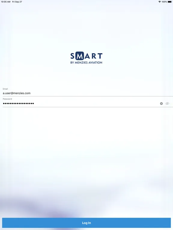 SMART - Menzies Aviation iPad 应用截图