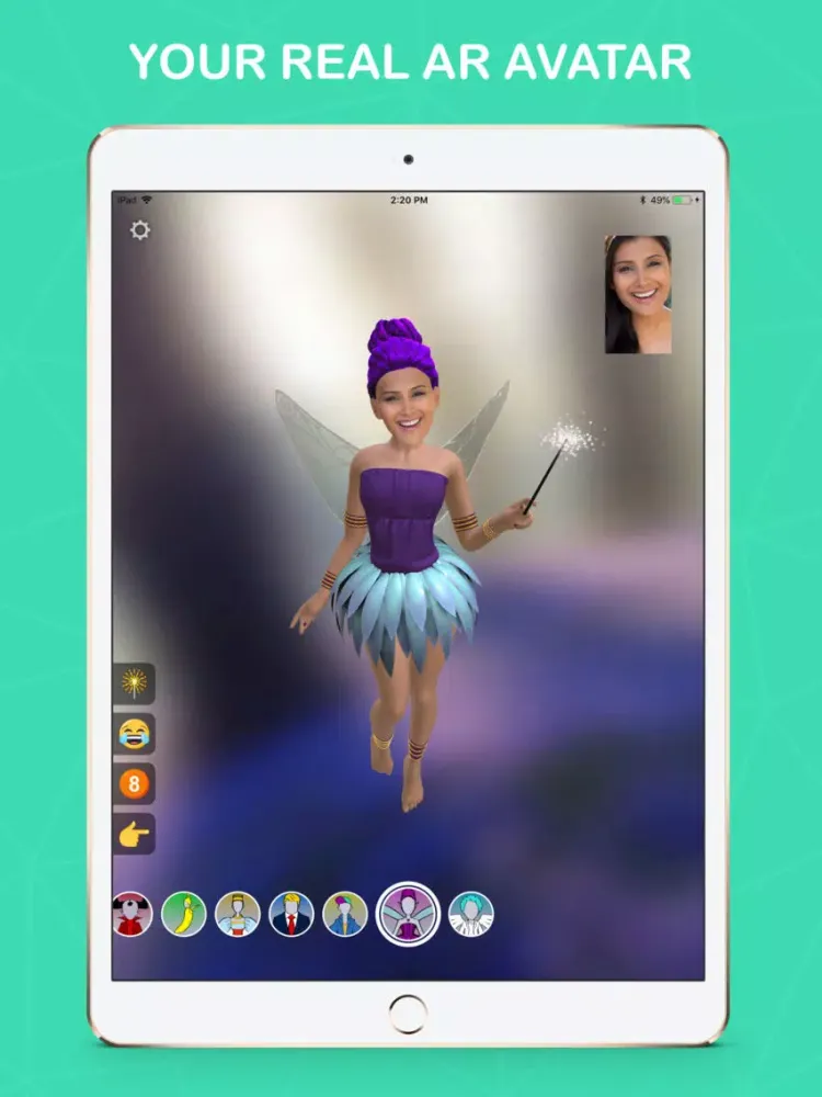 Morf: Your real AR avatar iPad  스크린샷