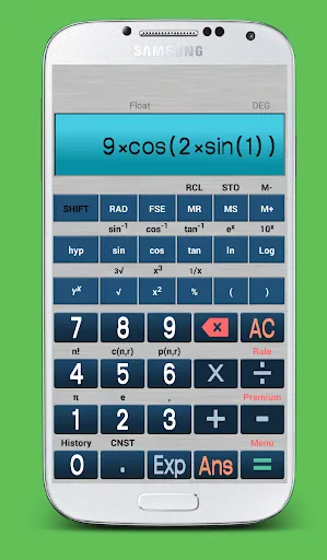 Scientific Calculator Screenshots