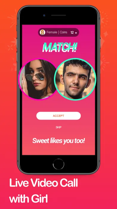 Zrzuty ekranu Truer: video chat & live call