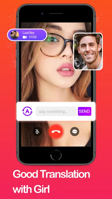 Zrzuty ekranu Truer: video chat & live call