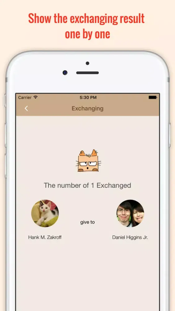 Let's Pair - Auto-Paired Gift Exchange App スクリーンショット