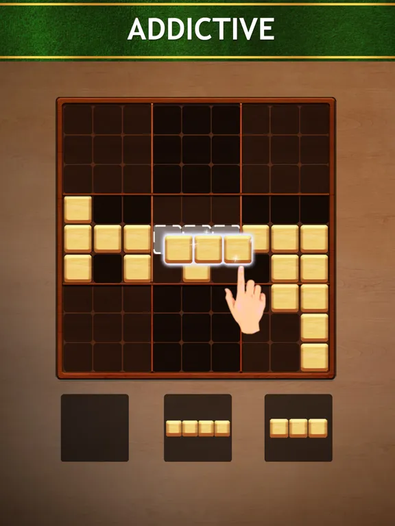 Wood Block Puzzle - Brain Game iPad 应用截图