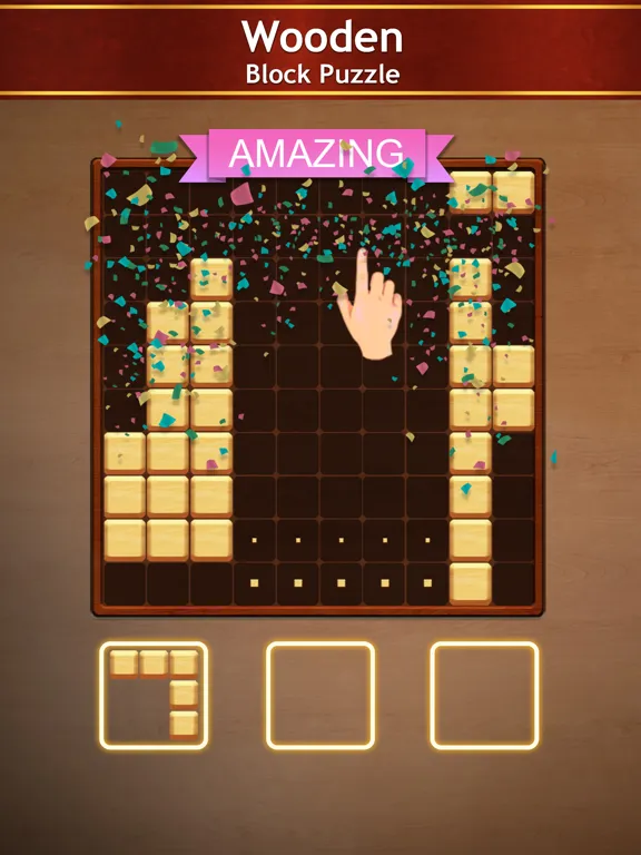 Wood Block Puzzle - Brain Game iPad 应用截图