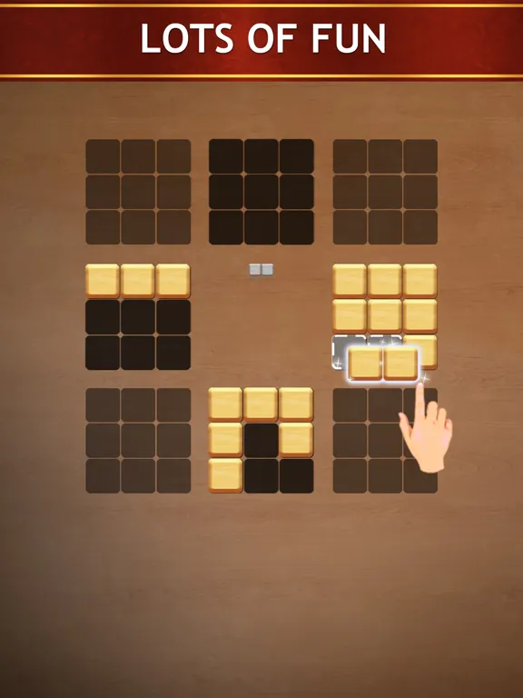Wood Block Puzzle - Brain Game iPad 应用截图