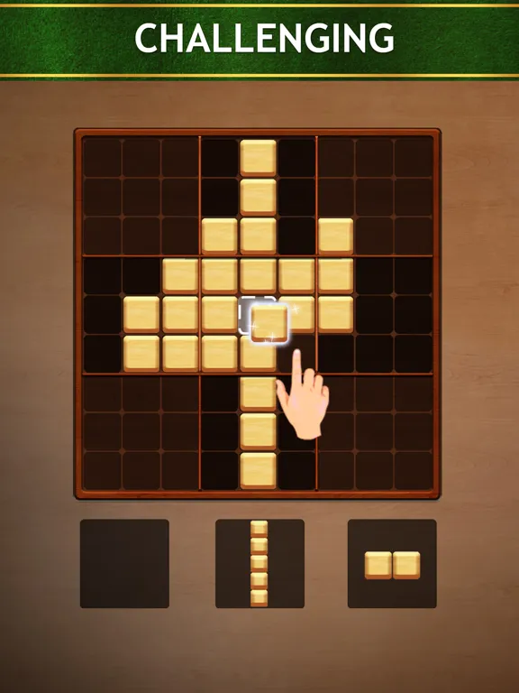 Wood Block Puzzle - Brain Game iPad 应用截图