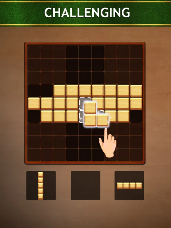 Wood Block Puzzle - Brain Game iPad 应用截图